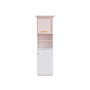 Hanah Home Estantería Rosa y Blanca